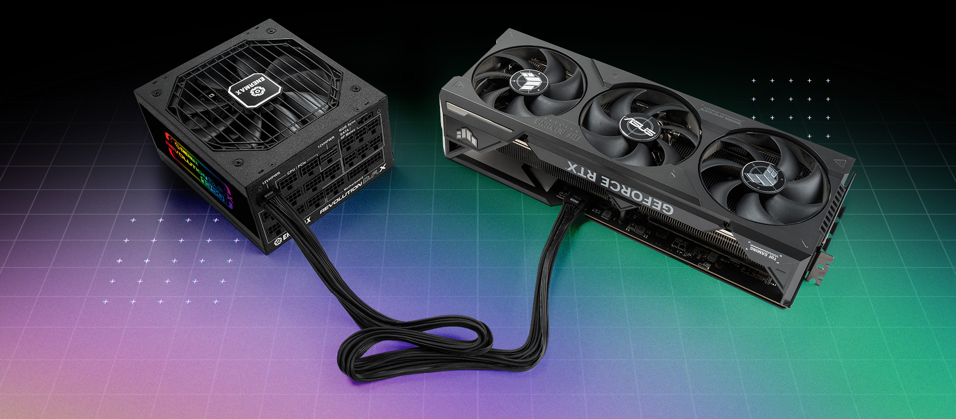 REVOLUTION D.F. X power supply support high-end GPU