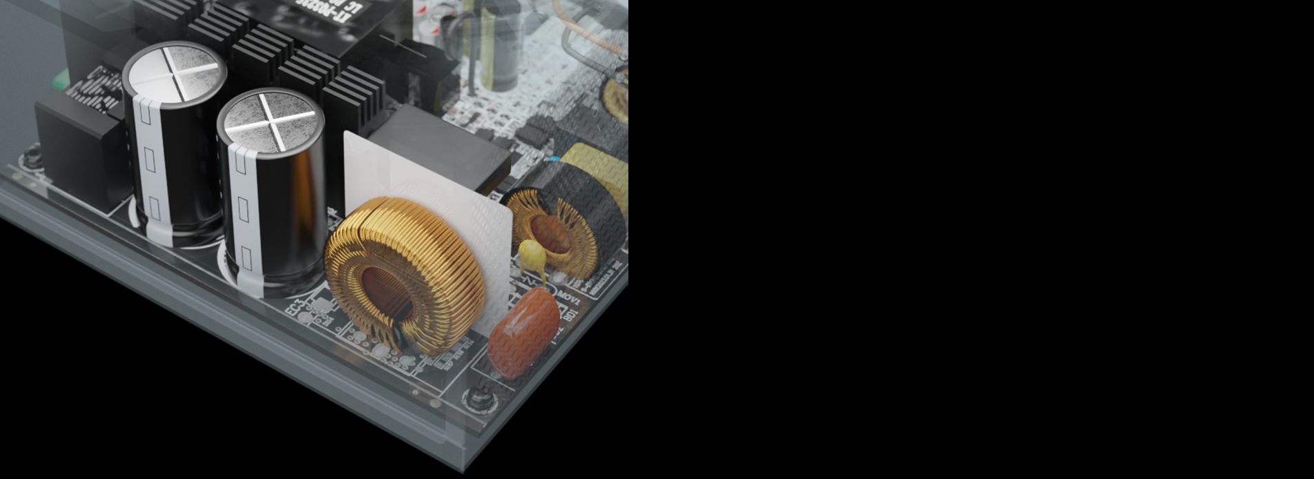 Revolution D.F. 2 power supply applied advanced LLC and Synchronous Rectifier (SR) design